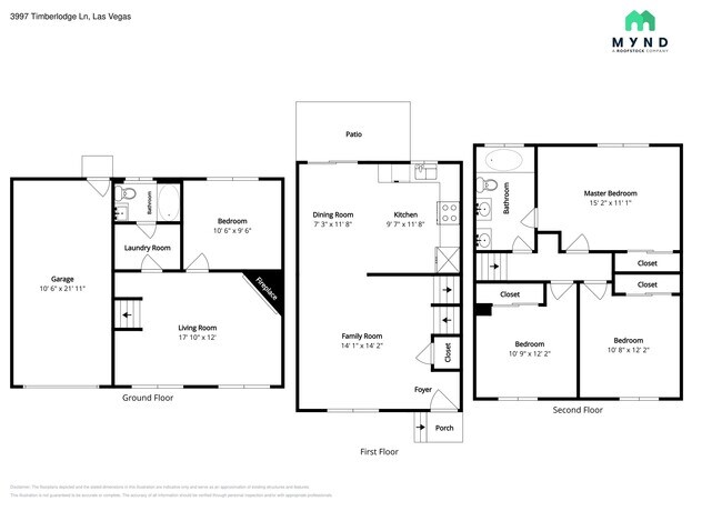 3997 Timberlodge Ln in Las Vegas, NV - Building Photo - Building Photo