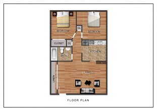 Rose Park Apartments in Roseville, MN - Building Photo - Floor Plan