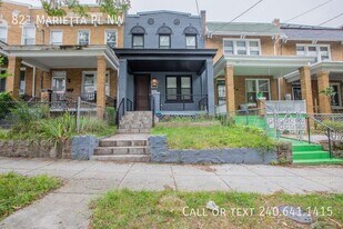 821 Marietta Pl NW in Washington, DC - Building Photo