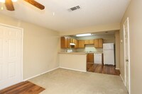 Living Room/ Kitchen Area - Landings Apartments in Little Rock, Arkansas