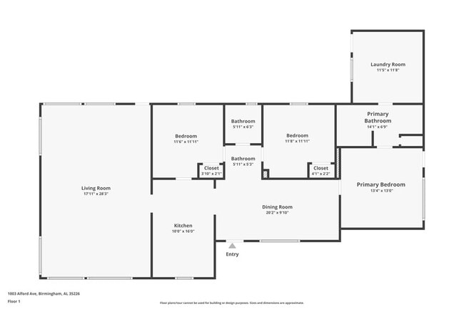 1003 Alford Ave in Hoover, AL - Foto de edificio - Building Photo