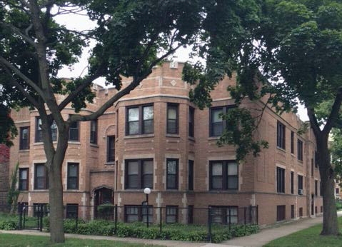 Luella Court in Chicago, IL - Foto de edificio