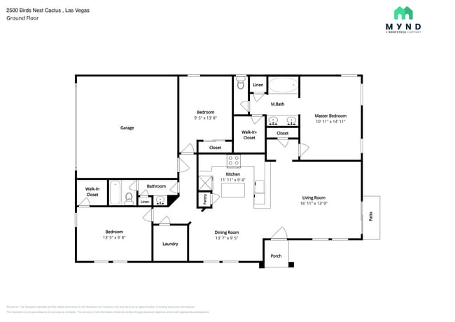 2500 Birds Nest Cactus Ct in Las Vegas, NV - Foto de edificio - Building Photo