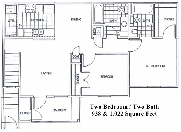 Mill Creek Village in Longview, TX - Building Photo - Floor Plan