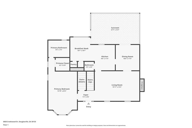 6858 Creekwood Dr in Douglasville, GA - Foto de edificio - Building Photo