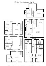 173 New York Ave in Jersey City, NJ - Building Photo - Floor Plan