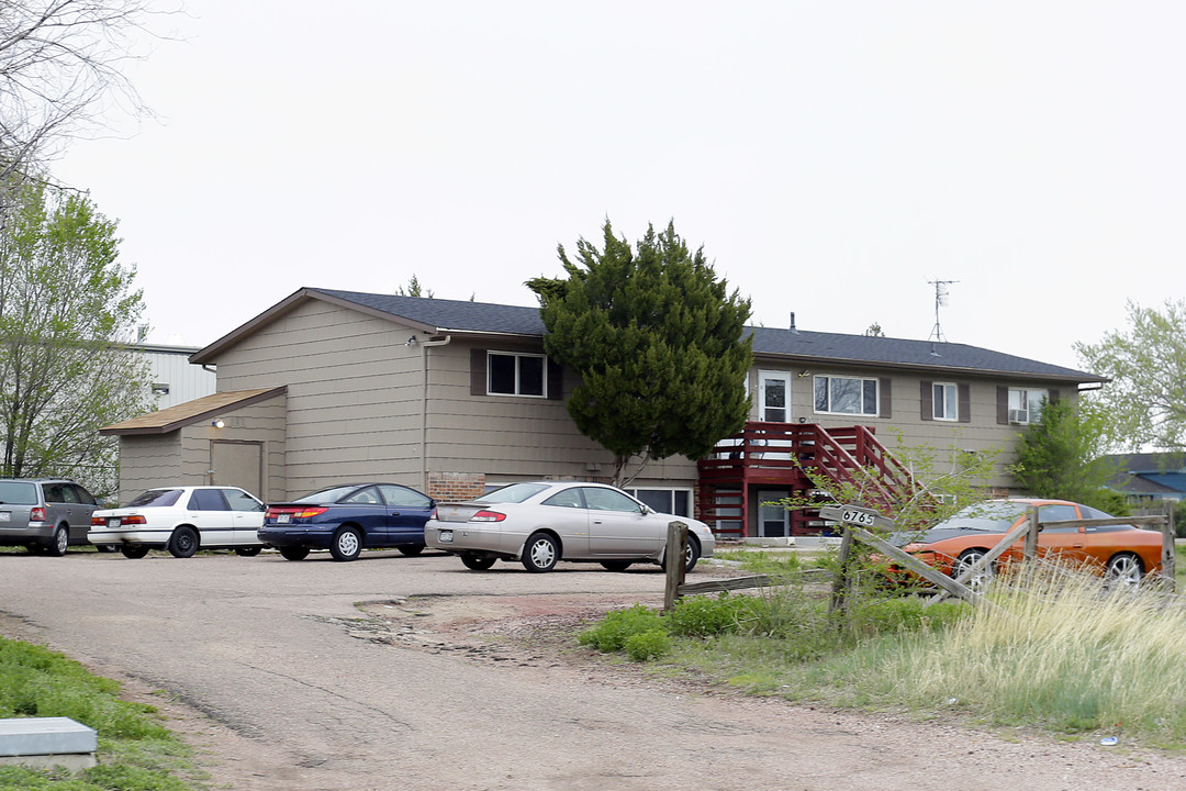 6765 Pahokee Ct in Colorado Springs, CO - Foto de edificio