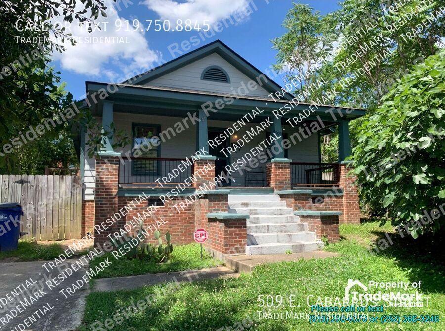 509 E Cabarrus St in Raleigh, NC - Building Photo