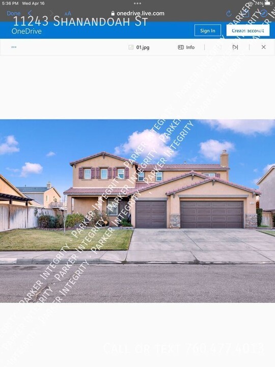 11243 Shanandoah St in Adelanto, CA - Building Photo