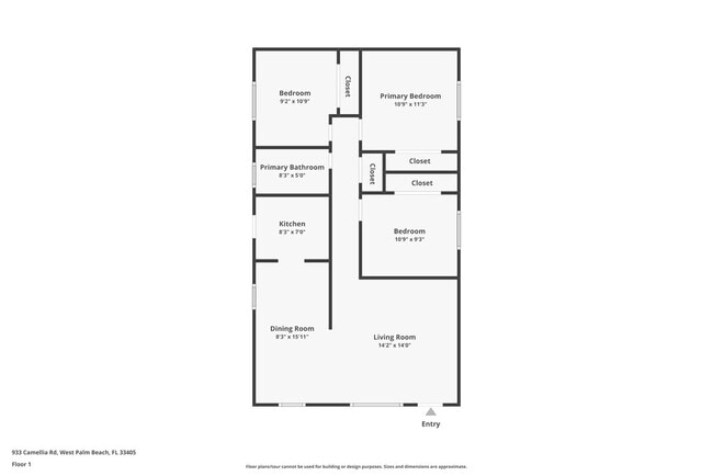 933 Camellia Rd in West Palm Beach, FL - Building Photo - Building Photo