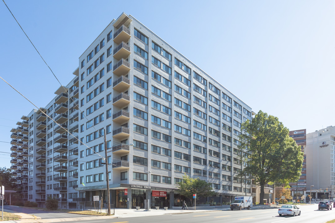 Colesville Towers Apartments in Silver Spring, MD - Building Photo