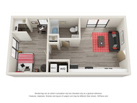 609 South Randolph Street in Champaign, IL - Foto de edificio - Floor Plan