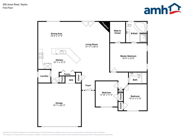 209 Jones Rd in Taylors, SC - Foto de edificio - Building Photo