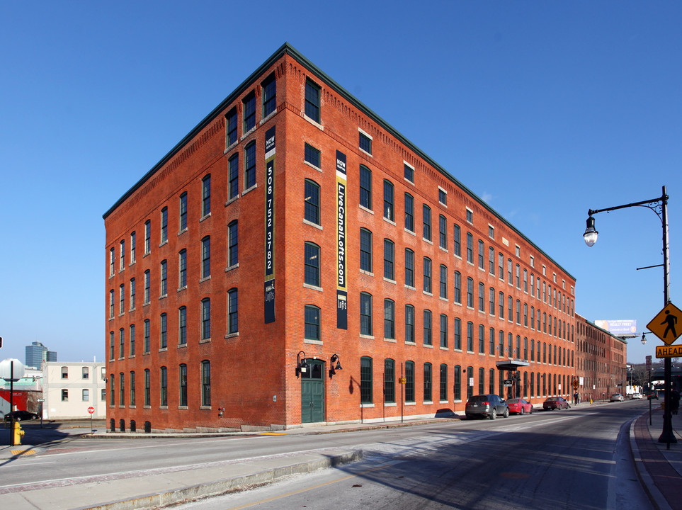 Canal Lofts in Worcester, MA - Building Photo