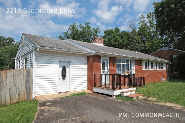 property at 2219 Greenbrier Dr