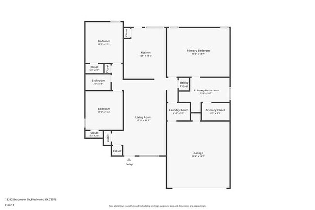 13312 Beaumont Dr in Piedmont, OK - Foto de edificio - Building Photo