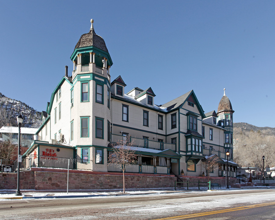 The Barker House Restaurant Space in Manitou Springs, CO - Foto de edificio