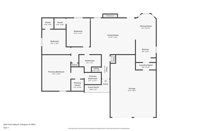 4208 Ticino Valley Ct in Arlington, TX - Foto de edificio - Building Photo