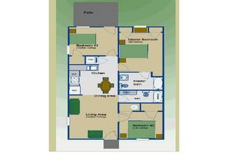 Crestmont Apartments in Nashport, OH - Foto de edificio - Floor Plan