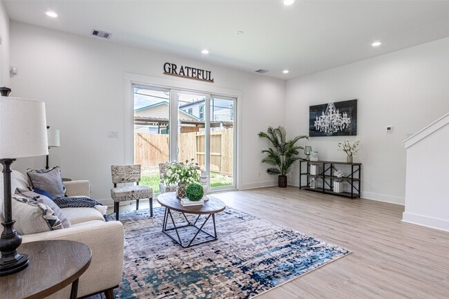 property at 6814 Burkett St.