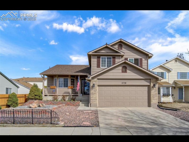 5738 Vermillion Bluffs Dr in Colorado Springs, CO - Building Photo