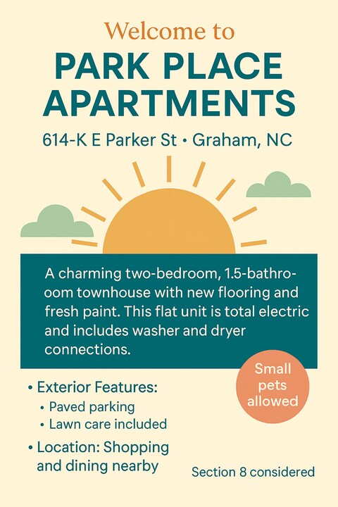 614 E Parker St in Graham, NC - Building Photo