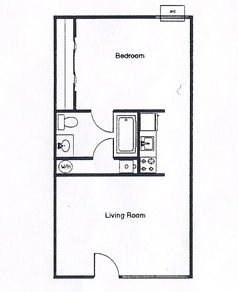 GlenBrook in Cedar Rapids, IA - Foto de edificio - Floor Plan