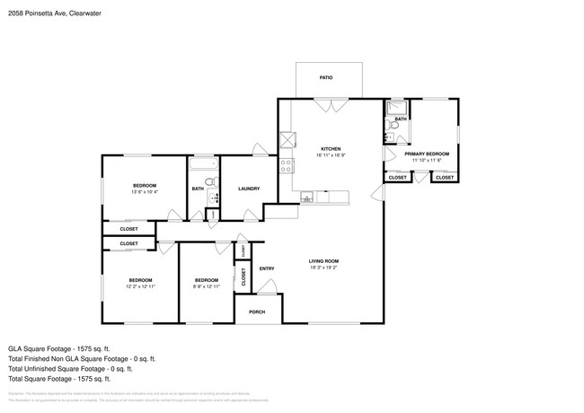 2058 Poinsetta Ave in Clearwater, FL - Building Photo - Building Photo