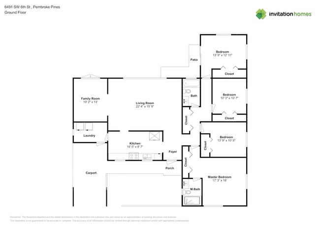 6491 SW 6th St in Pembroke Pines, FL - Foto de edificio - Building Photo