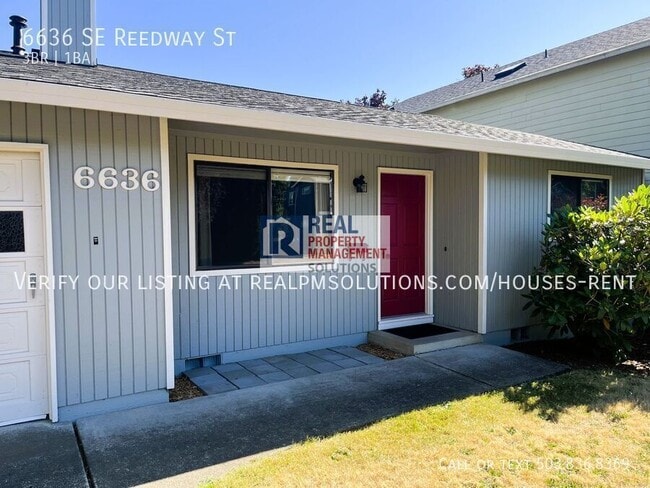 6636 SE Reedway St in Portland, OR - Building Photo - Building Photo