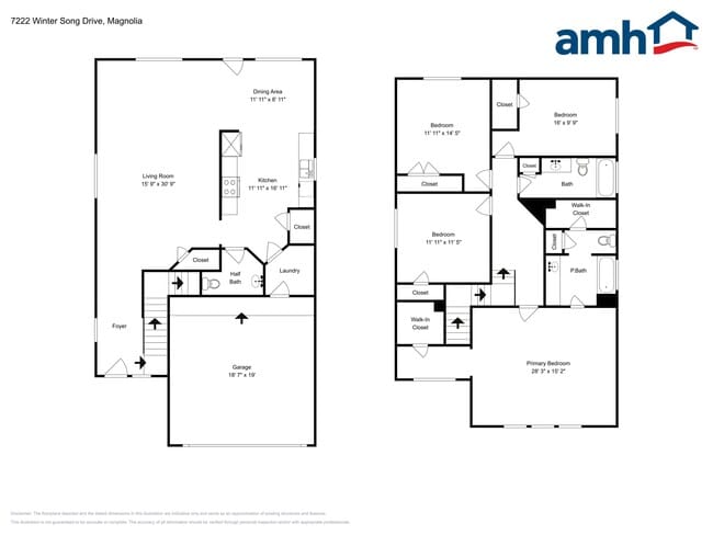 7222 Winter Song Dr in Magnolia, TX - Foto de edificio - Building Photo