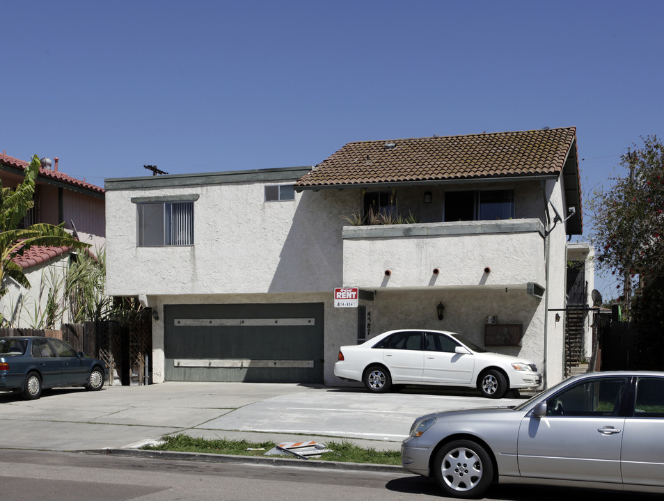 4587 Winona Ave in San Diego, CA - Building Photo