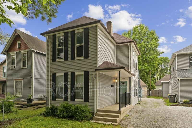 1448 Woodlawn Ave in Indianapolis, IN - Building Photo