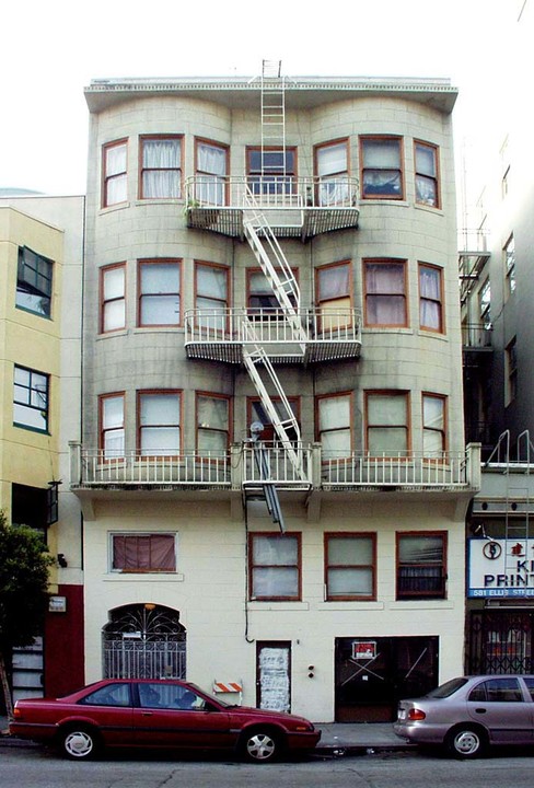 Ellis Hall Apartments in San Francisco, CA - Foto de edificio