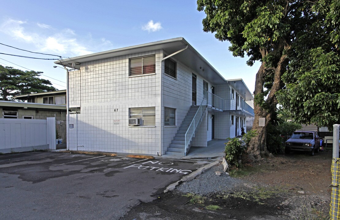 67 Kauila St in Honolulu, HI - Foto de edificio
