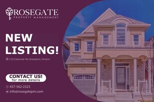 15 Callandar Rd in Brampton, ON - Building Photo