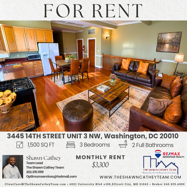 3445 14th St NW, Unit 3