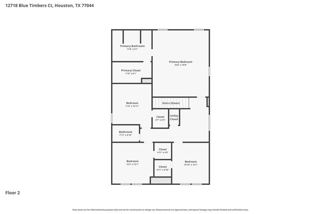 12718 Blue Timbers Ct in Houston, TX - Foto de edificio - Building Photo