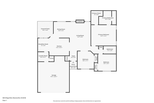 509 Village Blvd in Mooresville, IN - Foto de edificio - Building Photo