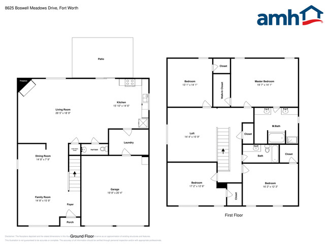 8625 Boswell Meadows Dr in Fort Worth, TX - Foto de edificio - Building Photo