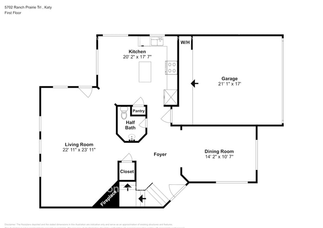 5702 Ranch Prairie Tr in Katy, TX - Foto de edificio - Building Photo