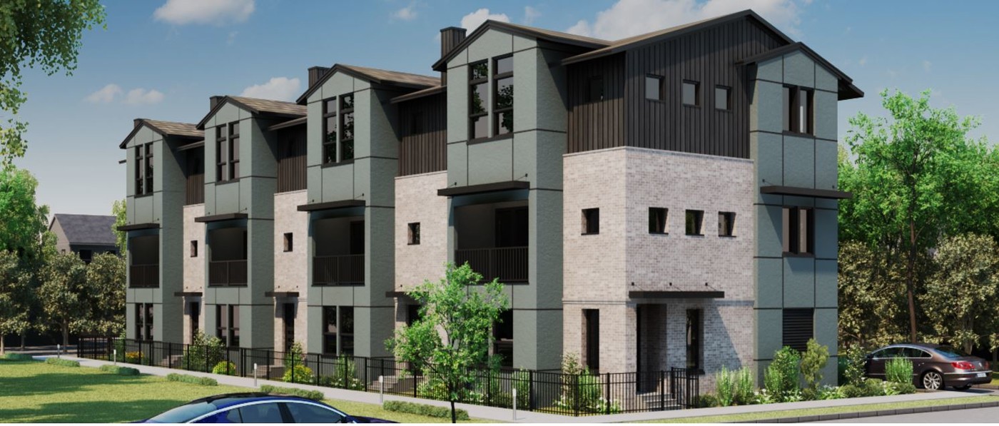 The Townhomes @ THE FOUNDRY in Fort Worth, TX - Building Photo