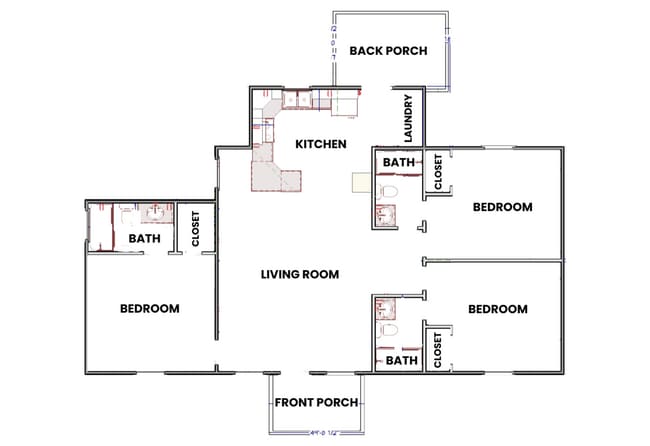 1253 E Broad St in Athens, GA - Building Photo - Building Photo