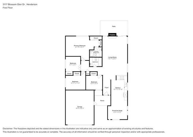 3117 Blossom Glen Dr in Henderson, NV - Building Photo - Building Photo