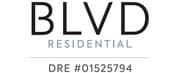 Property Management Company Logo BLVD Residential