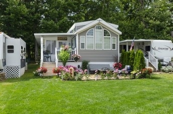 Flagg's RV Resort in York, ME - Foto de edificio