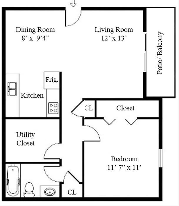 Old Orchard Estates Apartments in Carbon Cliff, IL