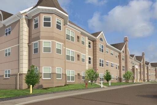 Crown Villa Apartments in Woodbury, MN - Building Photo