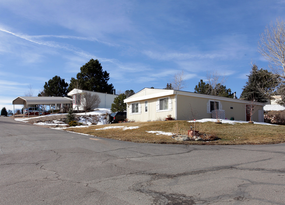 Larkspur Station Mobile Home Park in Larkspur, CO - Building Photo