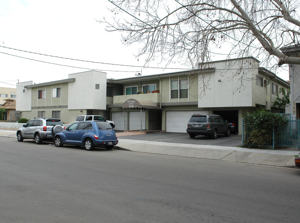 Hermitage Court in Valley Village, CA - Building Photo